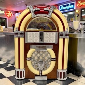Vintage Spirit of St. Louis Jukebox Radio AM/FM Cassette Tested And Working